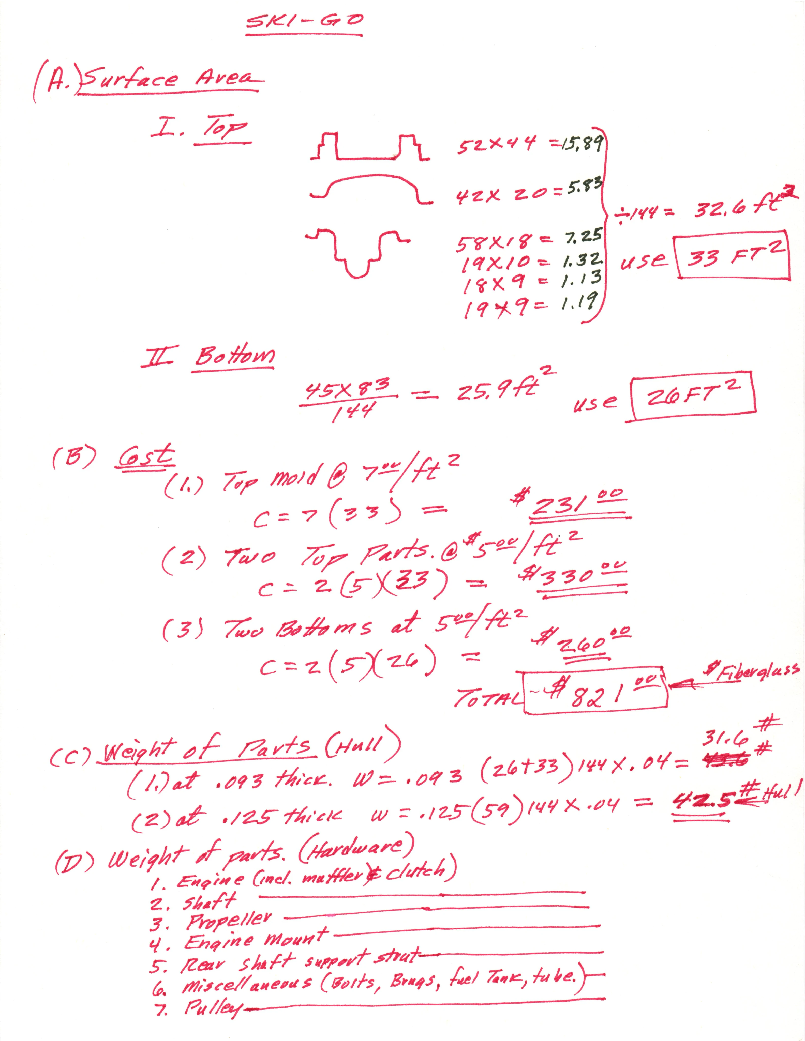 Cost & Weight Equations thumbnail